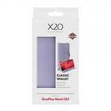 X2O OnePlus Nord CE5 Suojakuori Classic Wallet Lavender