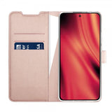 X2O OnePlus Nord CE5 Suojakotelo Classic Wallet Ruusukulta