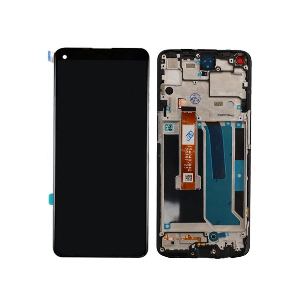 OnePlus Nord N10 5G Näyttö - Musta
