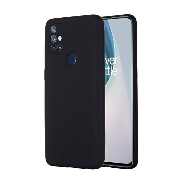 OnePlus Nord N10 5G Kuori Silikoni Musta