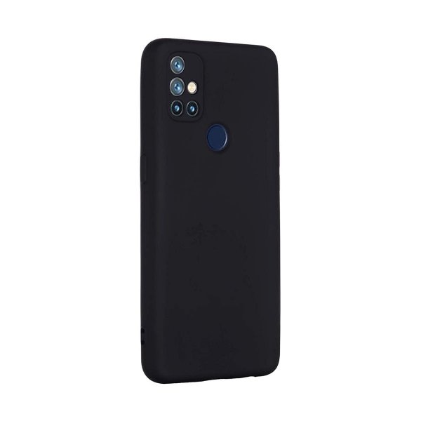 OnePlus Nord N10 5G Kuori Silikoni Musta