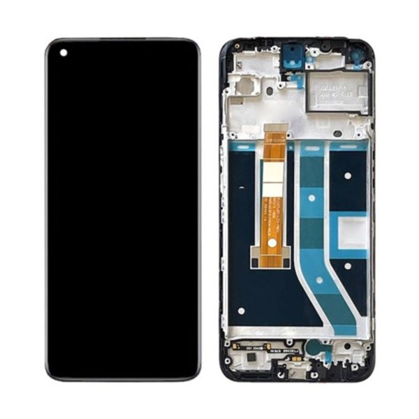 OnePlus Nord N100 Näyttö – Musta