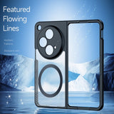 Dux Ducis OnePlus Open -kuori Aimo Series MagSafe, musta