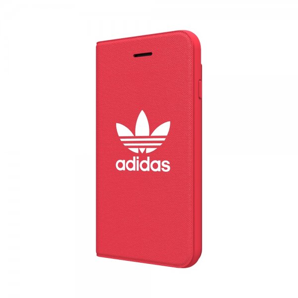 Adidas iPhone 6/6S/7/8/SE suojakuori TAI Booklet Case ADICOLOR SS18 Punainen