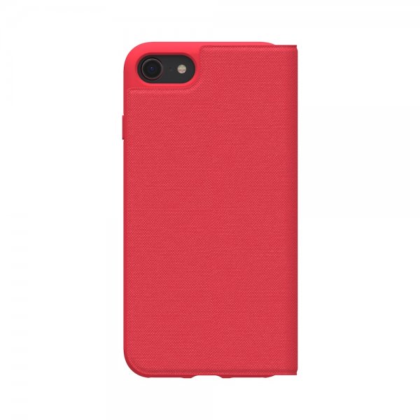 Adidas iPhone 6/6S/7/8/SE suojakuori TAI Booklet Case ADICOLOR SS18 Punainen