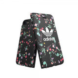 Adidas iPhone 6/6S/7/8/SE Suojakotelo TAI Kirjakotelo AOP FW18 Kukat Musta