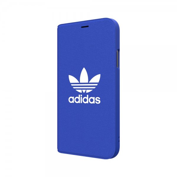 Adidas iPhone X/Xs -kotelo TAI Booklet Case ADICOLOR SS18 Sininen