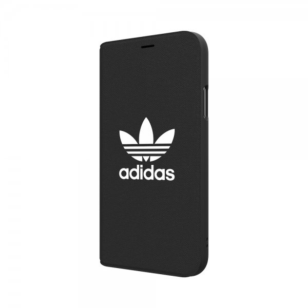Adidas iPhone X/Xs -kotelo TAI kirjakotelo ADICOLOR SS18 Musta