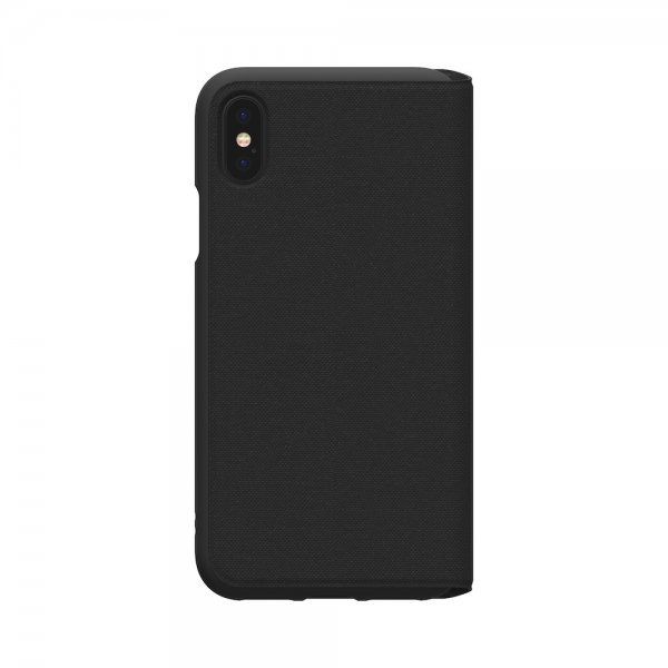 Adidas iPhone X/Xs -kotelo TAI kirjakotelo ADICOLOR SS18 Musta