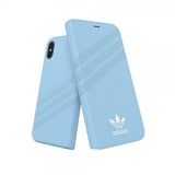 Adidas iPhone X/Xs -suojakotelo TAI Booklet Case Suede FW18 Sininen