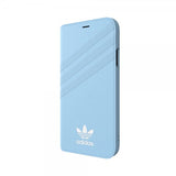 Adidas iPhone X/Xs -suojakotelo TAI Booklet Case Suede FW18 Sininen