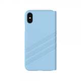 Adidas iPhone X/Xs -suojakotelo TAI Booklet Case Suede FW18 Sininen