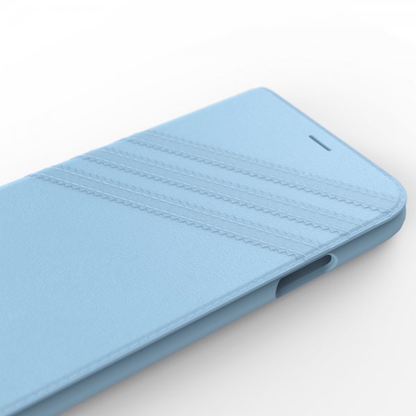 Adidas iPhone X/Xs -suojakotelo TAI Booklet Case Suede FW18 Sininen
