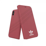 Adidas iPhone X/Xs -suojakotelo TAI Booklet Case Suede FW18 Pink