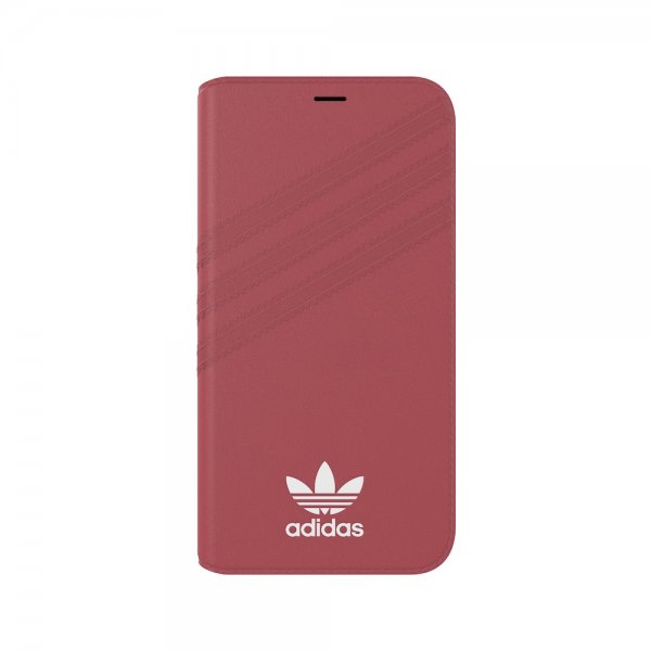 Adidas iPhone X/Xs -suojakotelo TAI Booklet Case Suede FW18 Pink