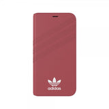 Adidas iPhone X/Xs -suojakotelo TAI Booklet Case Suede FW18 Pink