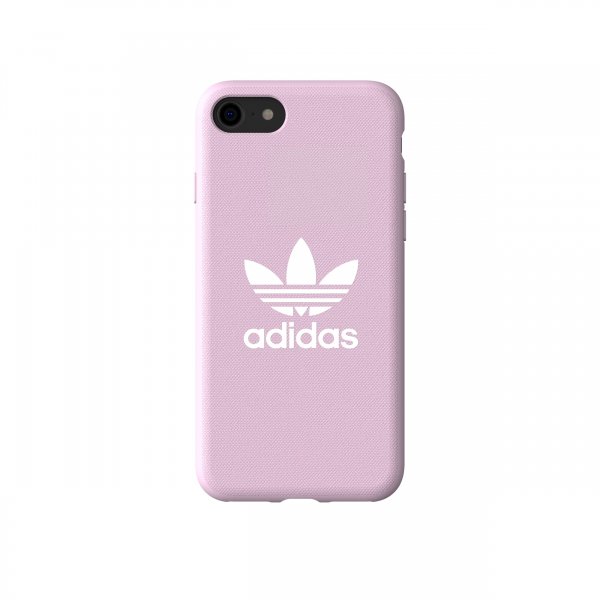 Adidas iPhone 6/6s/7/8/SE Kuori OR Moulded Case Canvas FW18 Clear Pink