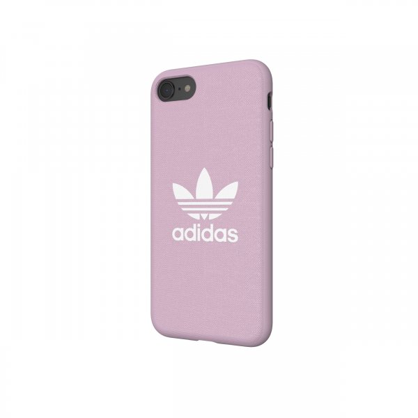 Adidas iPhone 6/6s/7/8/SE Kuori OR Moulded Case Canvas FW18 Clear Pink