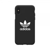 Adidas iPhone X/Xs -kuori TAI Trefoil Snap Case ADICOLOR SS18 Musta