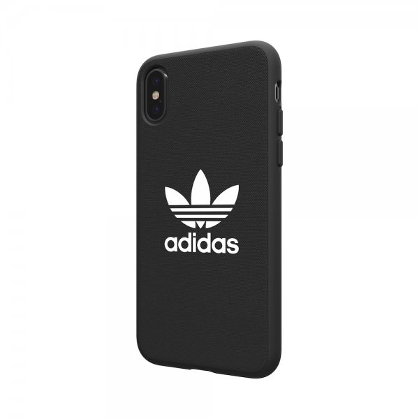 Adidas iPhone X/Xs -kuori TAI Trefoil Snap Case ADICOLOR SS18 Musta