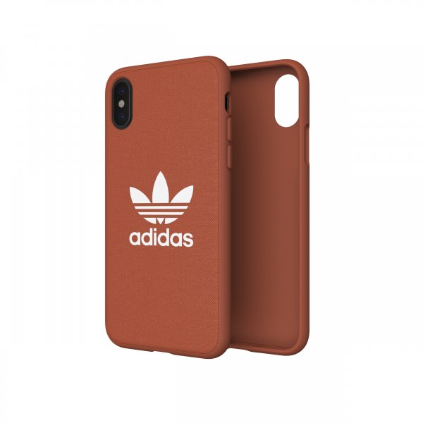 Adidas iPhone X/Xs -kuori OR Moulded Case Canvas FW18 Shift Orange