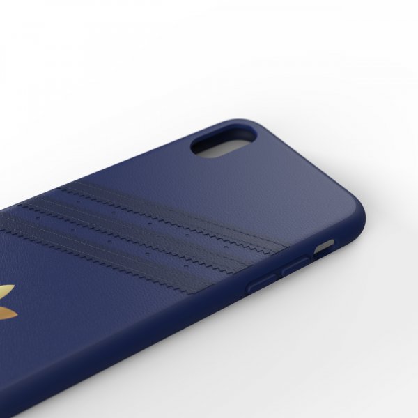 Adidas iPhone X/Xs -kuori OR Moulded Case FW18, tummansininen