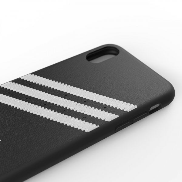 Adidas iPhone X/Xs -kuori TAI Muotoonvalettu kotelo FW18 Musta