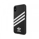 Adidas iPhone X/Xs -kuori TAI Muotoonvalettu kotelo FW18 Musta