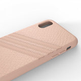 Adidas iPhone X/Xs -kuori TAI muotoiltu Snake FW18 -kotelo, vaaleanpunainen