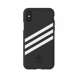 Adidas iPhone X/Xs -kuori OR Moulded Case Suede FW18, musta
