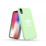 Adidas iPhone Xr Kuori OR Moulded Case Canvas FW18 Clear Mint