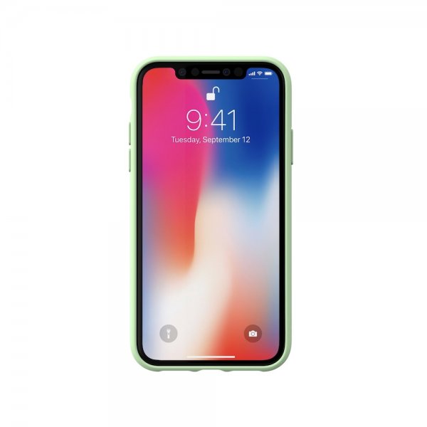 Adidas iPhone Xr Kuori OR Moulded Case Canvas FW18 Clear Mint