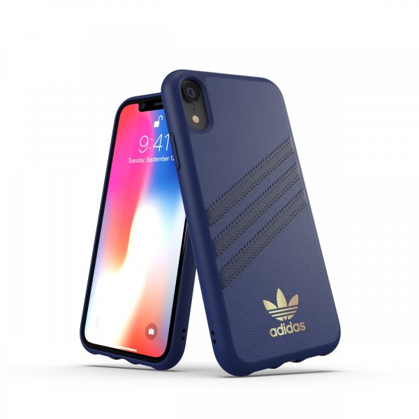 Adidas iPhone Xr -suojakuori OR Moulded Case FW18, tummansininen