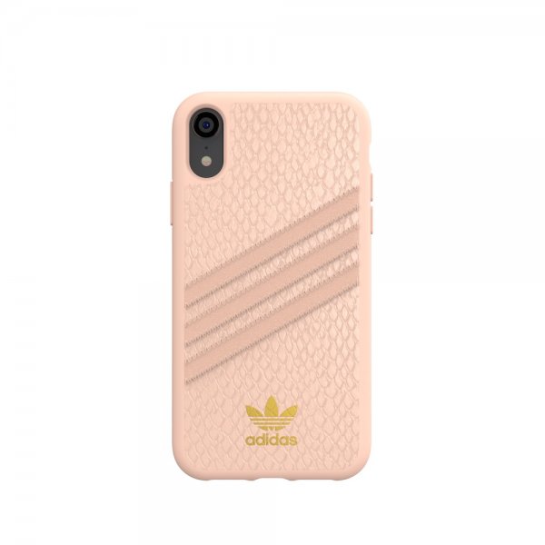Adidas iPhone Xr Kuoret OR 3-Stripes Snap Case Snake FW18 Vaaleanpunainen