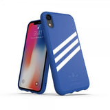 Adidas iPhone Xr -suojakuori OR Moulded Case Suede FW18 Collegiate Royal