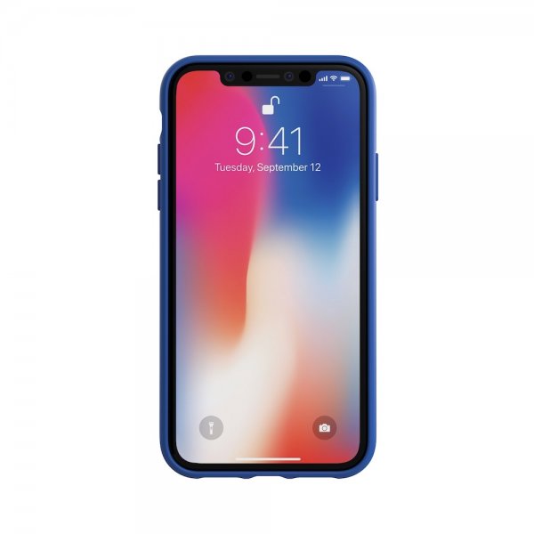 Adidas iPhone Xr -suojakuori OR Moulded Case Suede FW18 Collegiate Royal