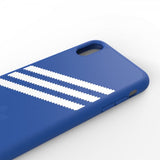 Adidas iPhone Xr -suojakuori OR Moulded Case Suede FW18 Collegiate Royal