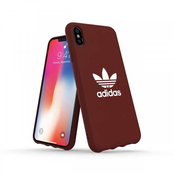 Adidas iPhone Xs Max Kuori OR Moulded Case Canvas FW18 Maroon
