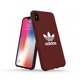 Adidas iPhone Xs Max Kuori OR Moulded Case Canvas FW18 Maroon