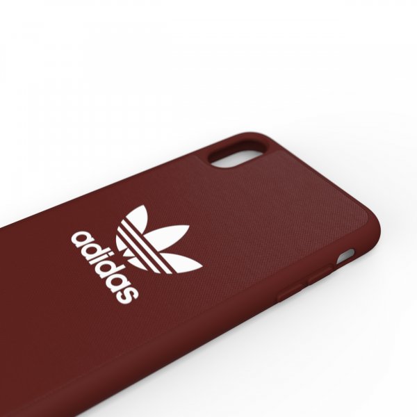 Adidas iPhone Xs Max Kuori OR Moulded Case Canvas FW18 Maroon