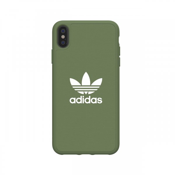 Adidas iPhone Xs Max Kuori OR Moulded Case Canvas FW18 Trace Green