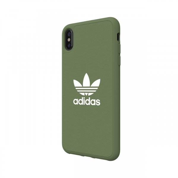 Adidas iPhone Xs Max Kuori OR Moulded Case Canvas FW18 Trace Green