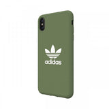 Adidas iPhone Xs Max Kuori OR Moulded Case Canvas FW18 Trace Green