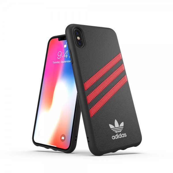 Adidas iPhone Xs Max Kuori OR Moulded Case FW18 Punamusta