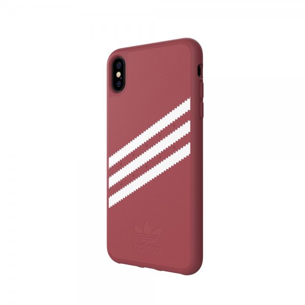 Adidas iPhone Xs Max Kuori OR Moulded Case Suede FW18 Rosa
