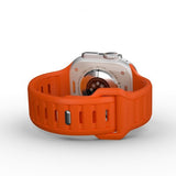 KeyBudz Apple Watch 44/45/46mm/Apple Watch Ultra -ranneke Journey Electric Orange