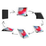 Pipetto iPad Air 2019 (3. sukupolvi)/iPad Pro 10.5 suojakotelo Origami Pencil laivastonsininen