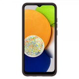 Samsung Original Galaxy A03 Kuori Soft Clear Cover Musta