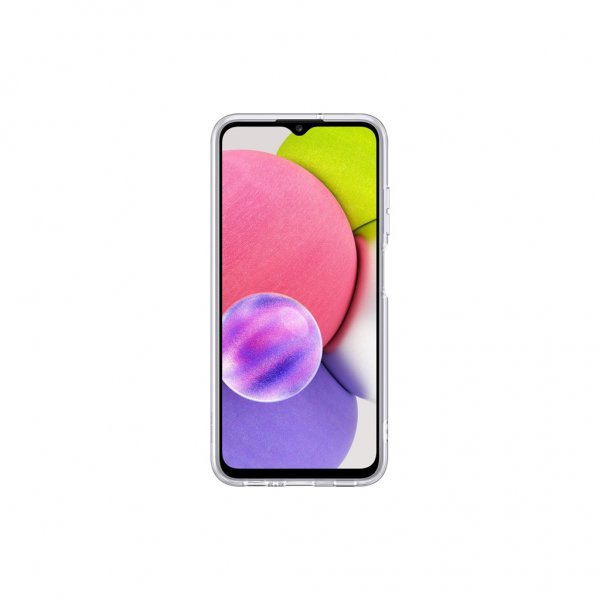 Samsung Alkuperäinen Galaxy A03s Kuori Clear Cover Läpinäkyvä