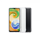 Samsung Original Galaxy A04s Kuori Soft Clear Cover Musta